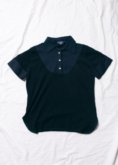 Vintage Y2K U.S. Polo Short Sleeve Top in Black