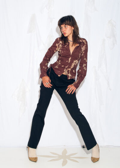 Vintage Y2K Black Office Trousers