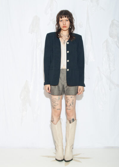 Vintage 80s Emanuel Ungaro Blazer in Blue