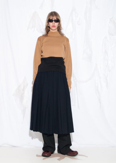 Vintage 90s B. Moss Knit Jumper in Brown