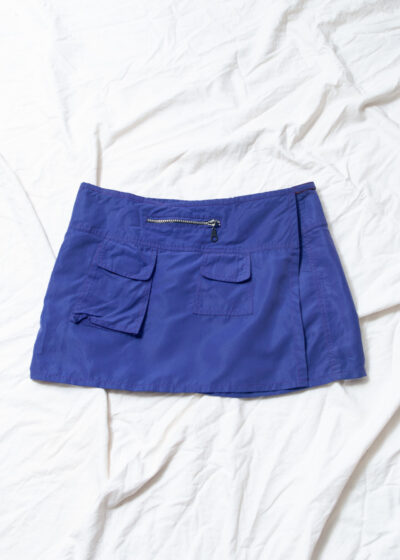 Vintage Y2K Micro Skirt in Purple